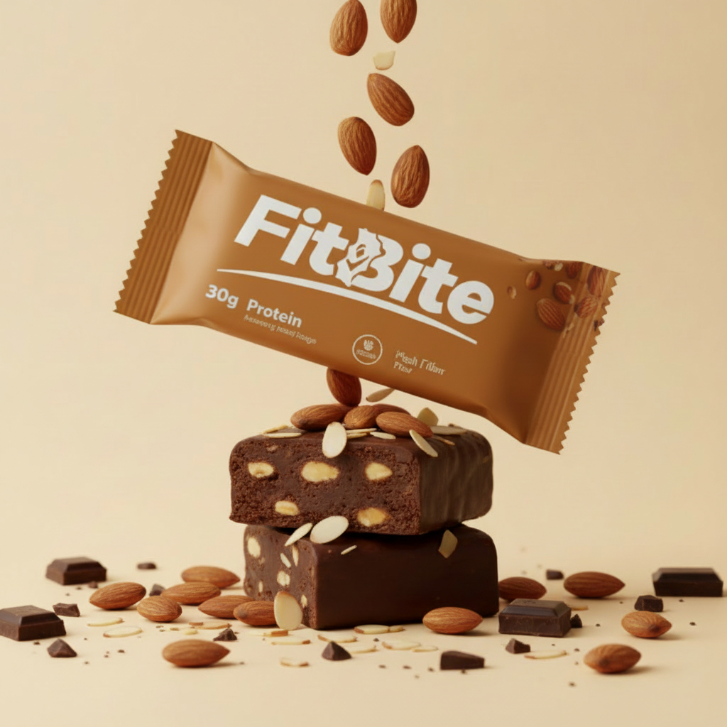 FitBite Almond Fudge Protein Bar