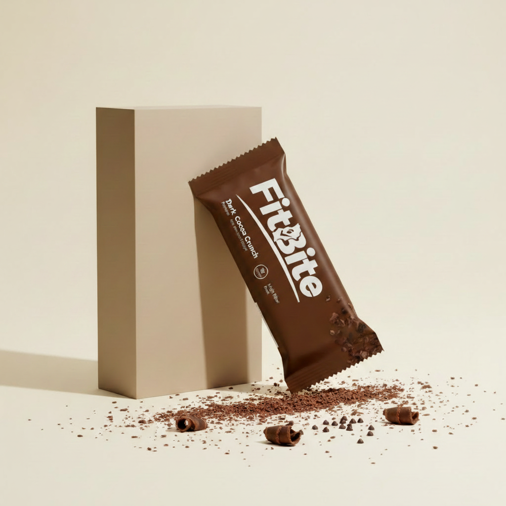 FitBite Dark Cocoa Crunch 10g Package