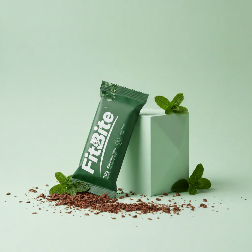 FitBite Mint Protein Boost 10g Package
