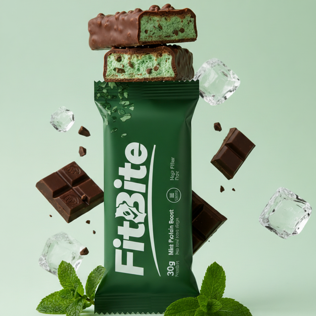 FitBite Mint Protein Boost 30g Package